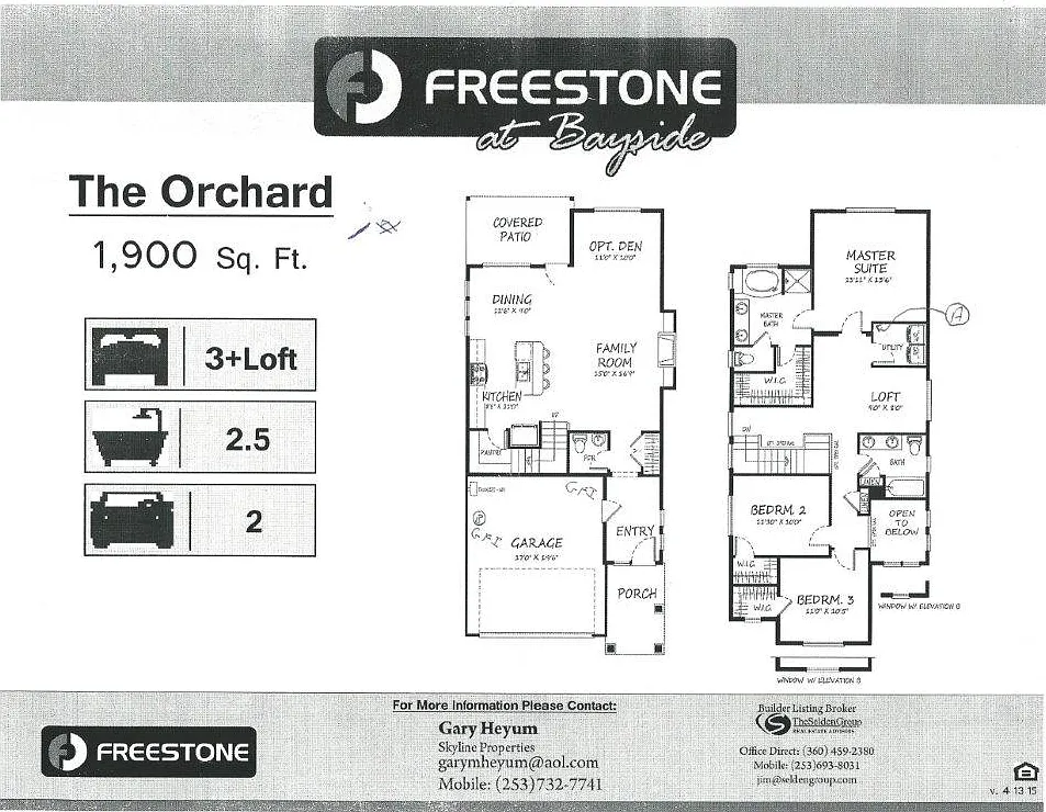 3 bed, 2.5 bath, 1900 sqft, $2,750 — Photo 3