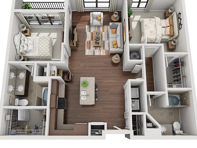 92 West Paces Luxury Apartments — Photo 48