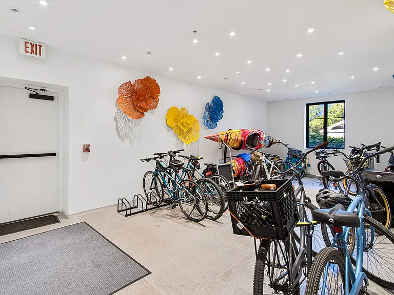 Kayak and bike storage