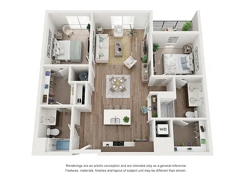 Floor plan 2B2