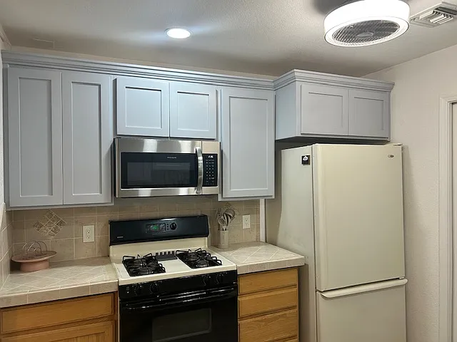 Kitchen area.