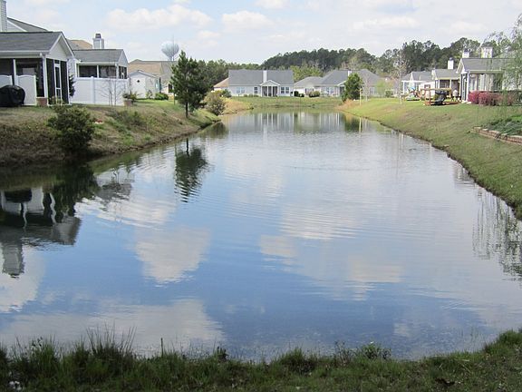View of house from other end of pond.