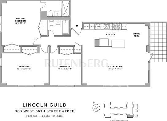 1st image of 303 W 66th St APT 20EE
