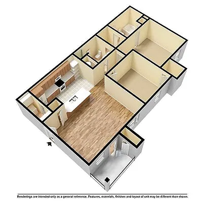 Floor plan 2B