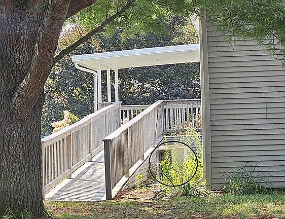 Handicap Ramp off Deck