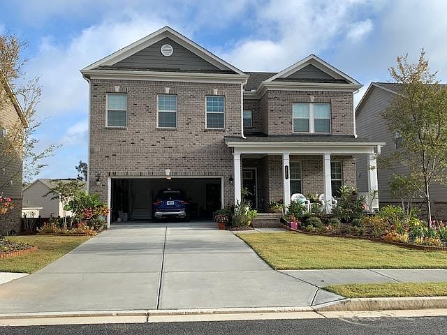 front of the house