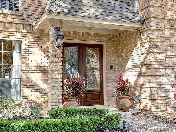 Front door faces south, away from morning or afternoon sun.