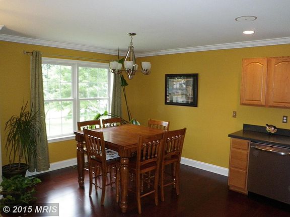 View of the kitchen nook
