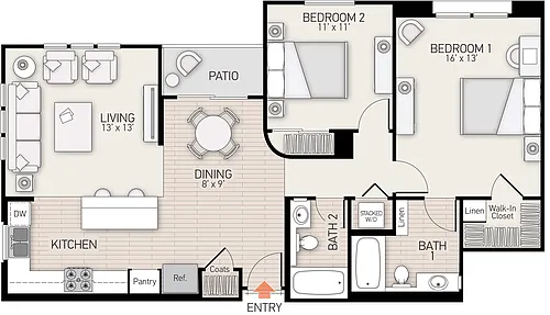 Floor plan Plan D