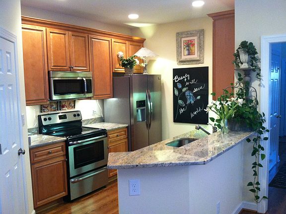 Great open kitchen. All new!