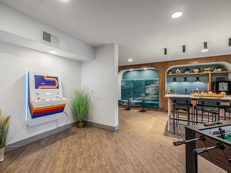24-Hour Game Room with Billiards, Foosball, and Vintage Arcade Games