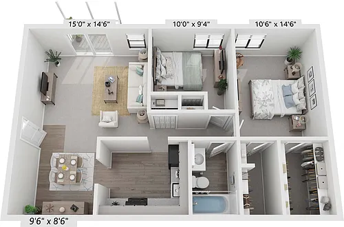 Floor plan Kensington