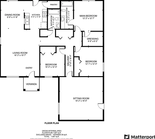 3 bed, 2.0 bath, 1845 sqft, $1,930 — Photo 2