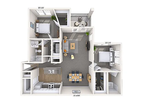 Floor plan Belmont