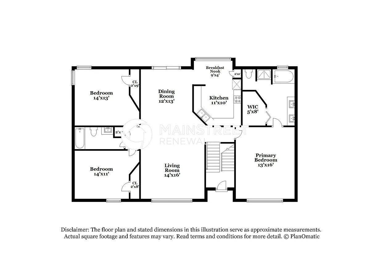 Floor Plan - 7220 Myrtle Ln