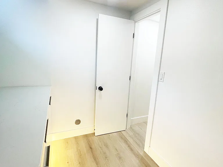 Pantry under the stairs