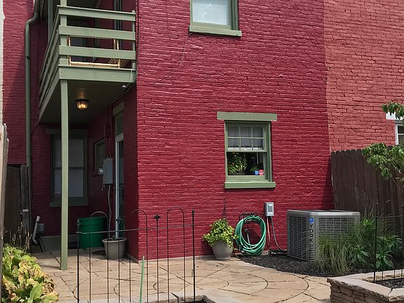 Lovely back patio entrance