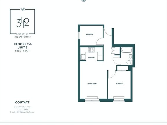 2nd image of 225 E 7th St #6E