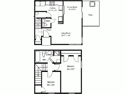 Floor plan The Harford