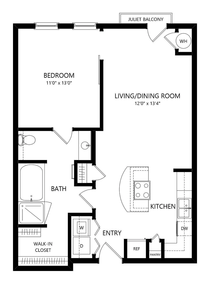 Floor plan A1