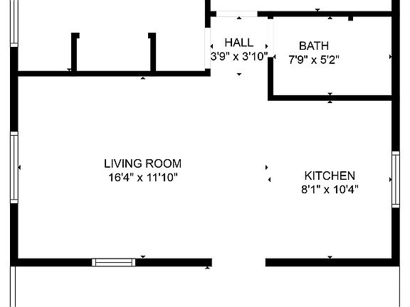 208 Waltham - Floor Plan