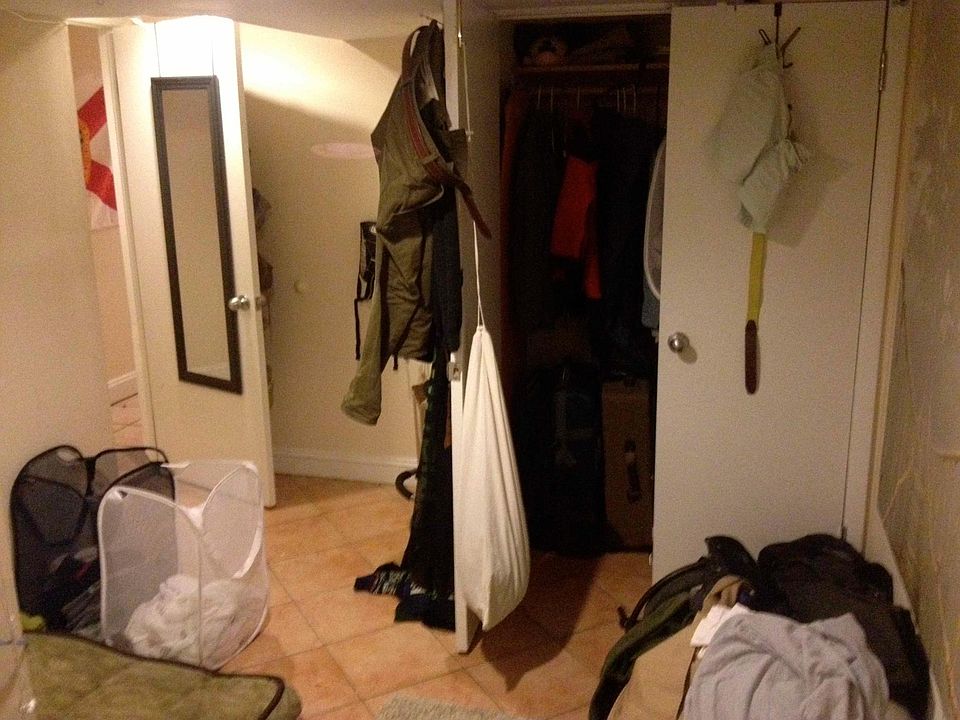 Rear bedroom front half and double wide closet