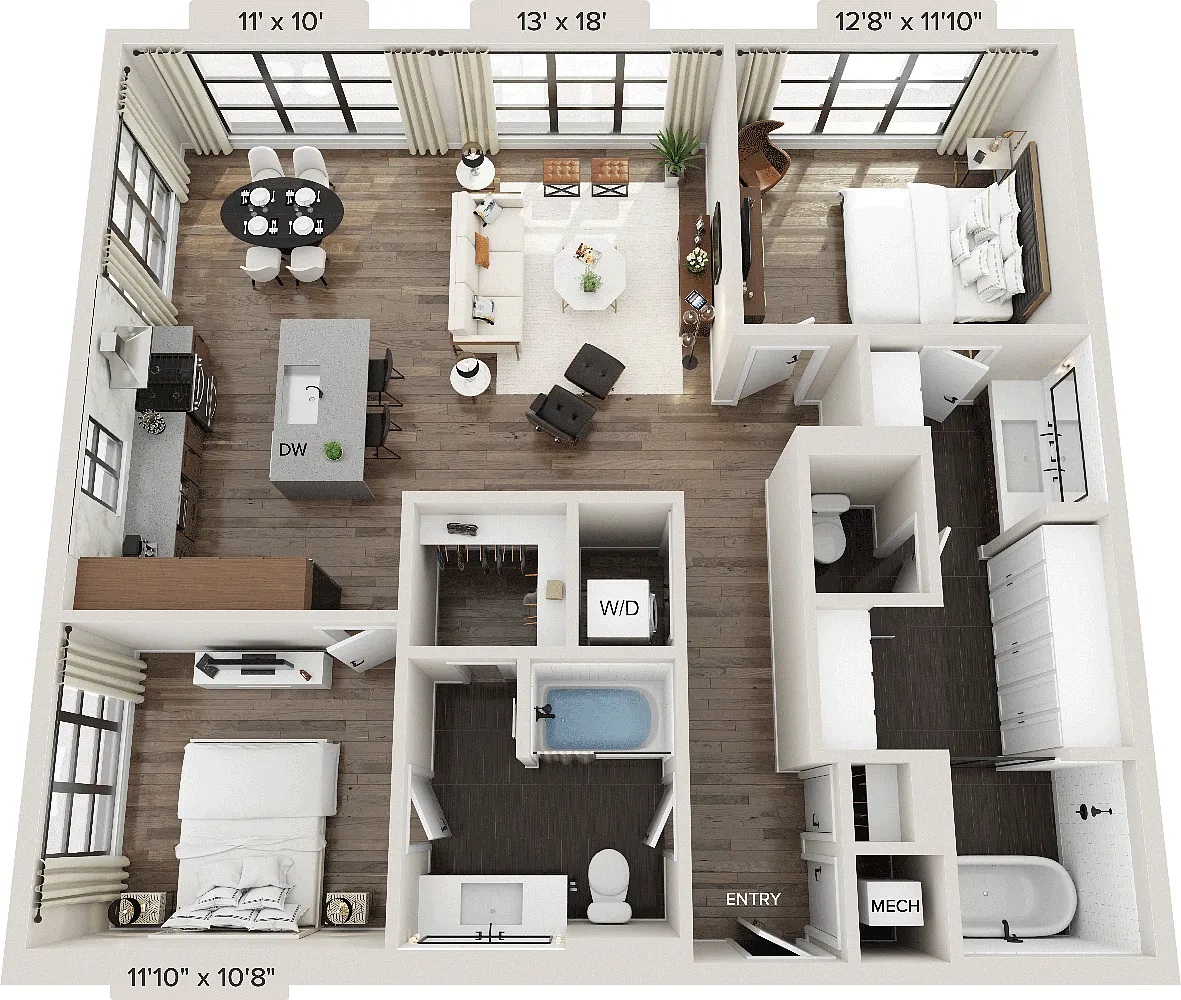 Floor plan B1