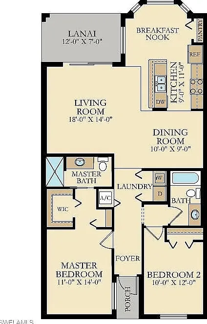 2 bed, 1162 sqft, $7,500 — Photo 2