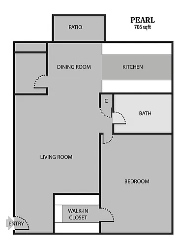 Floor plan Pearl