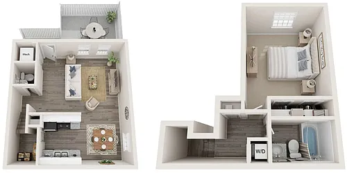 Floor plan The Maple Townhome