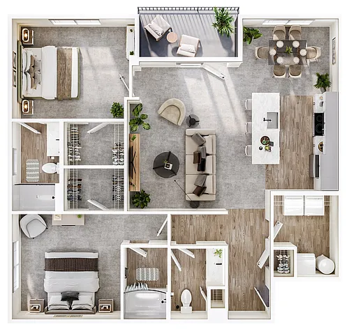 Floor plan Harmonic