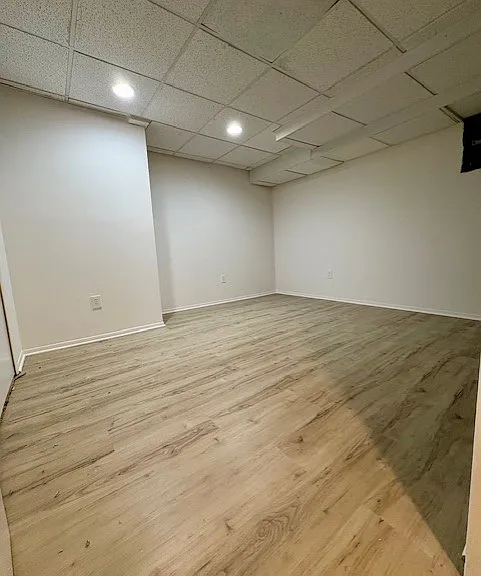another view of the finished lower level