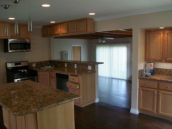 New granite counter tops