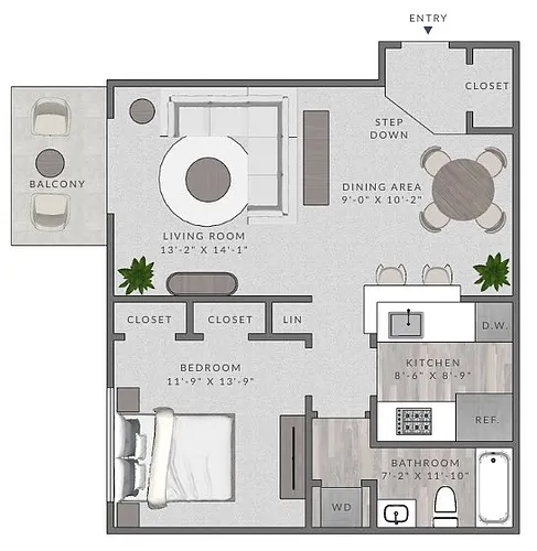 Floor plan A1