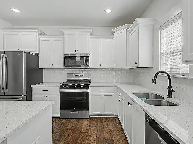 Kitchen With All Stainless Steel Appliances