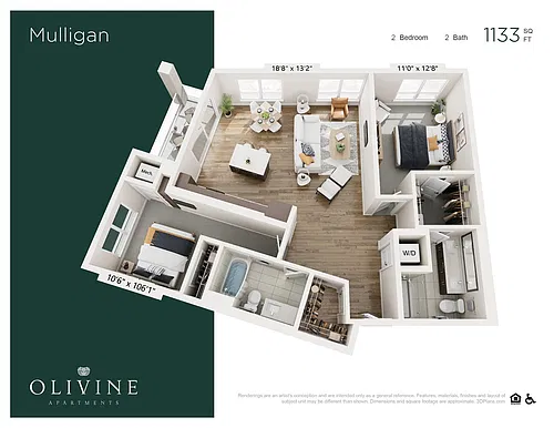 Floor plan Mulligan