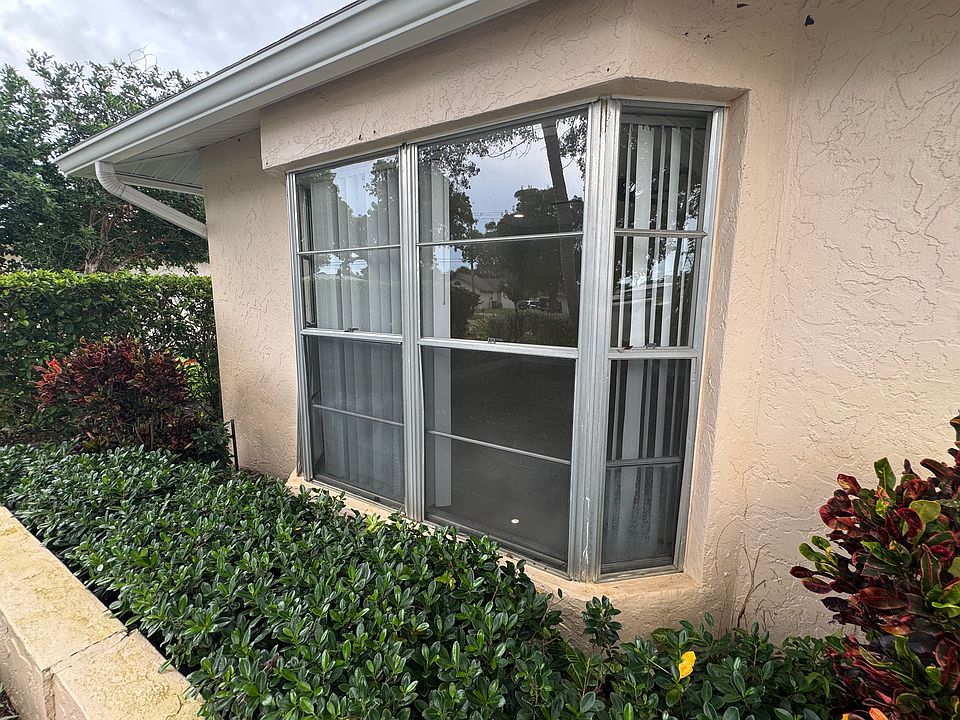 Large living room bay window