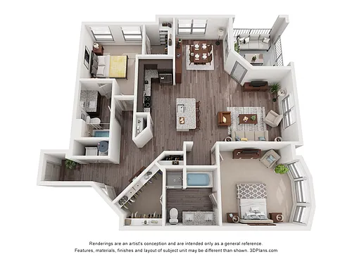 Floor plan B3a