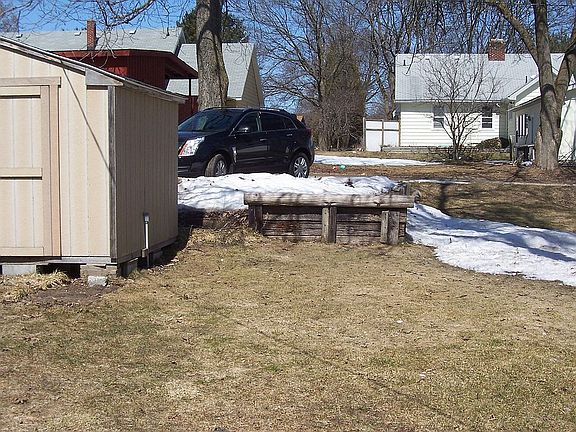 Back Yard - parking - shed