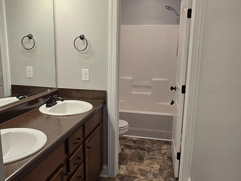 Upstairs Full Bath Hallway