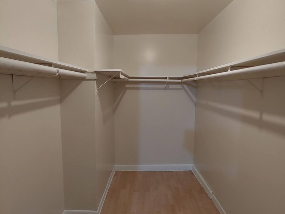 large walk in closet