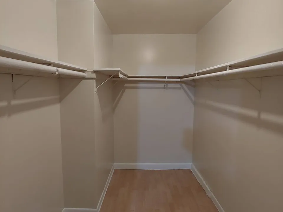 large walk in closet