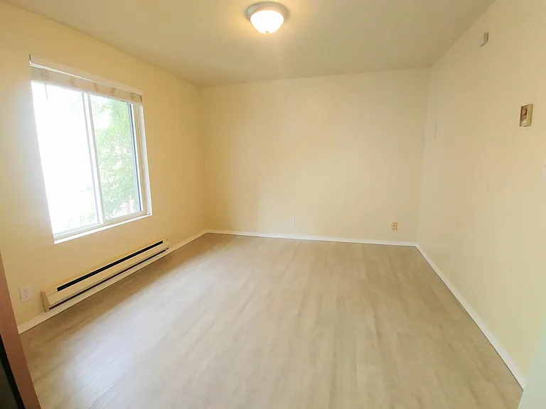 Bedroom view - unfurnished