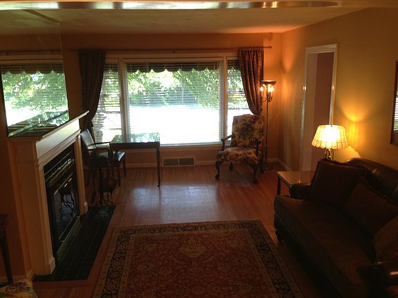 Front view is green space. 