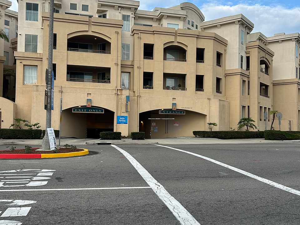 Entrance to gated garage