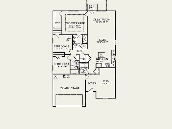 First Floor 3 br 2 ba