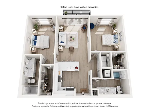 Floor plan Shoreline