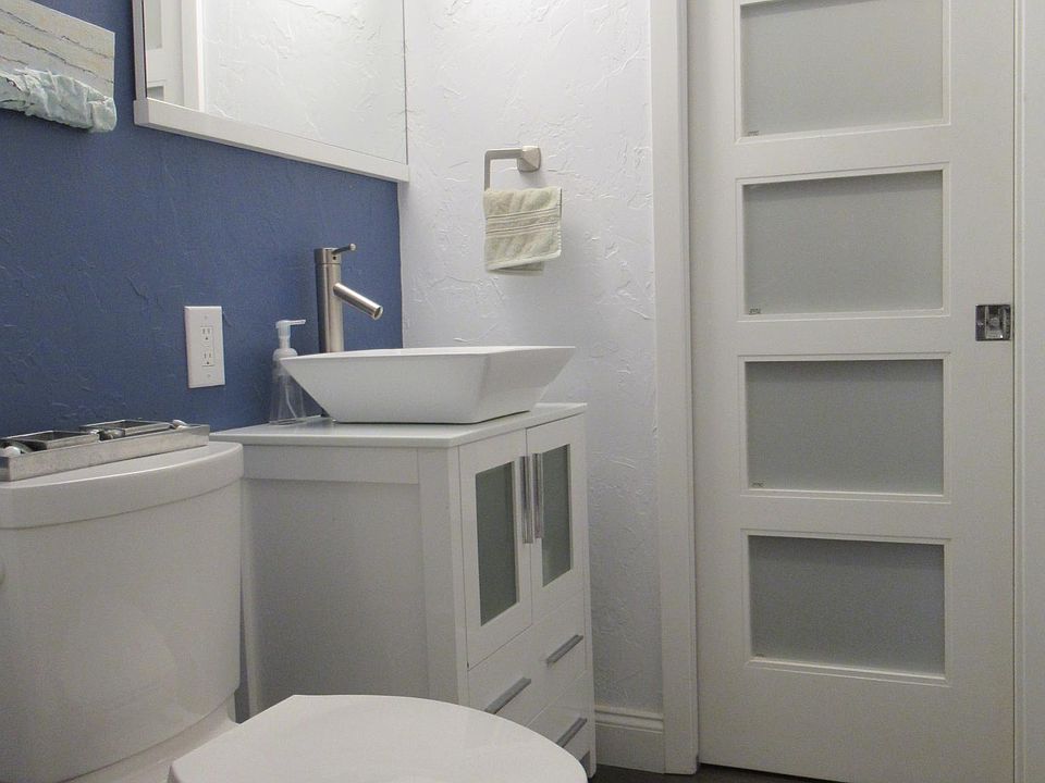Downstairs guest bathroom right off the entryway.