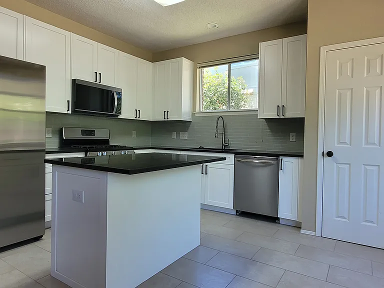Newly remodeled kitchen