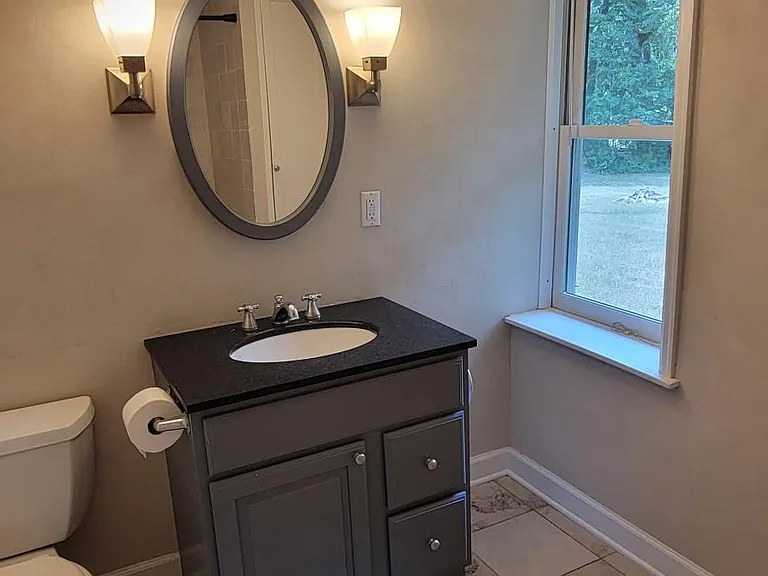 Main floor bathroom